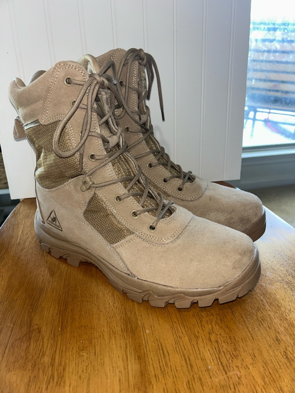 Ryno Gear Coolmax 8” Tactical Combat Boots. Men’s Size 10.5